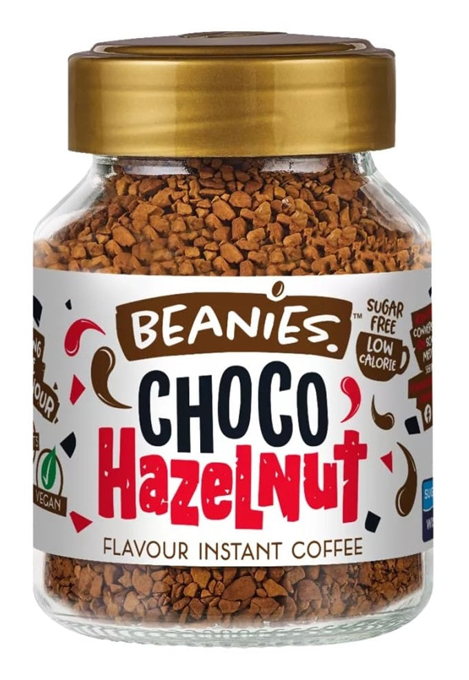 Beanies Instant Flavoured Coffee Choco Hazelnut 50gm