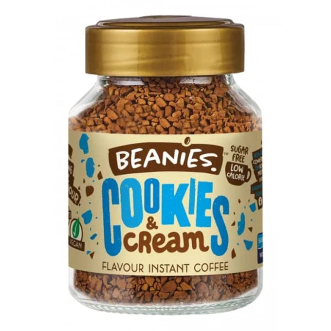 Beanies Instant Flavoured Coffee Cookies & Cream 50gm