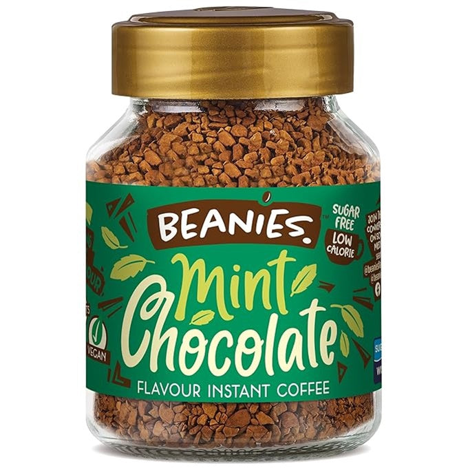 Beanies Instant Flavoured Coffee Mint Chocolate 50gm