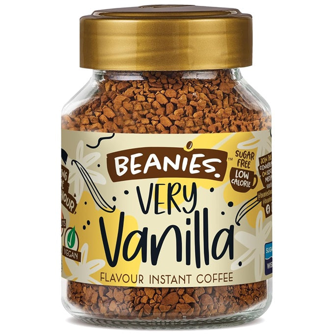 Beanies Instant Flavoured Coffee Very Vanilla 50gm
