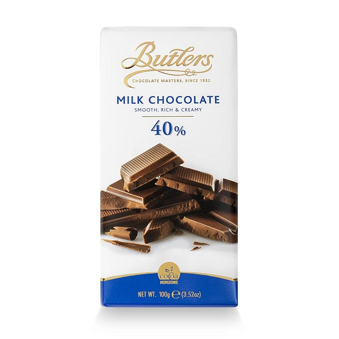 Butlers 40% Milk Chocolate Bar, 100g