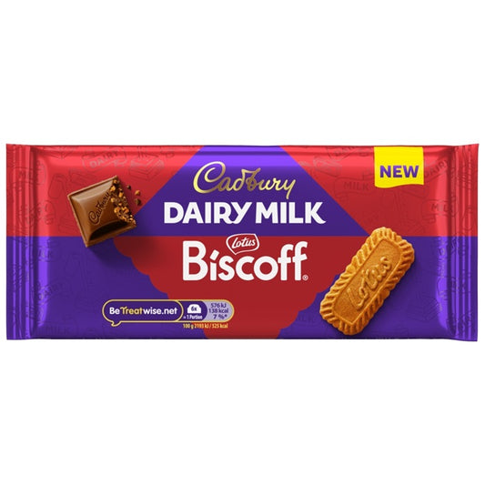 Cadbury Dairy Milk Lotus Biscoff Chocolate 105g