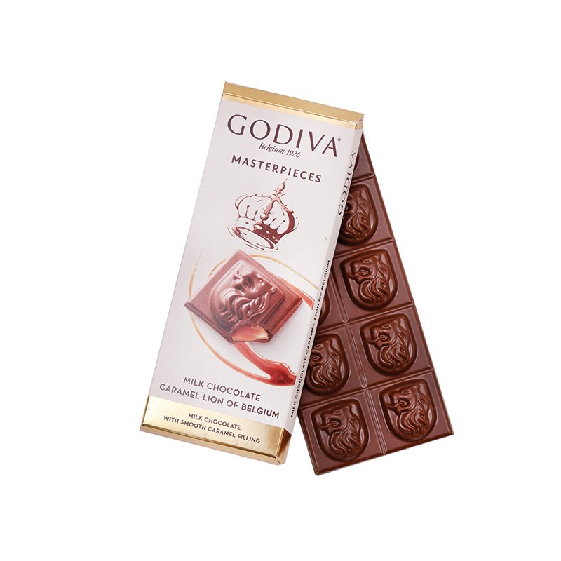 Godiva Masterpiece Caramel Milk Chocolate, 86g