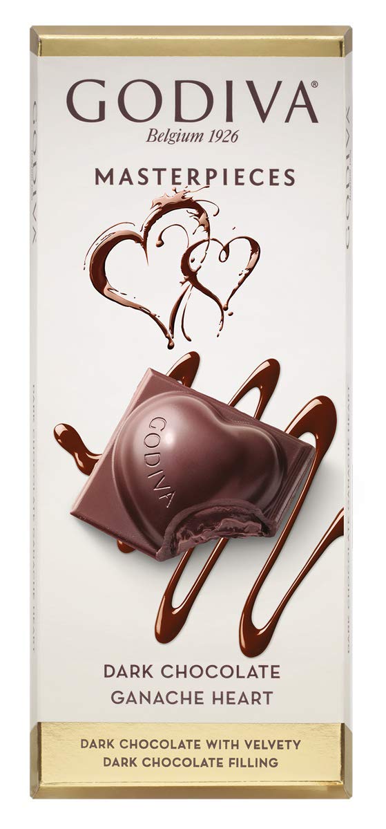 Godiva Masterpiece Dark Chocolate Ganache Heart Chocolate 85gm