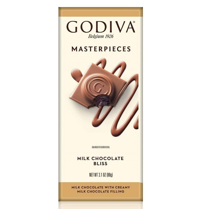 Godiva Masterpieces Milk Chocolate Bliss 88gm
