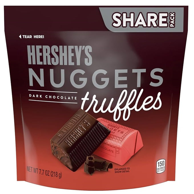 HERSHEY'S NUGGETS Dark Chocolate Truffles 218gm