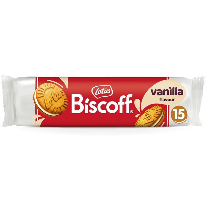 Lotus Biscoff Biscuits Vanilla Flavor 150gm