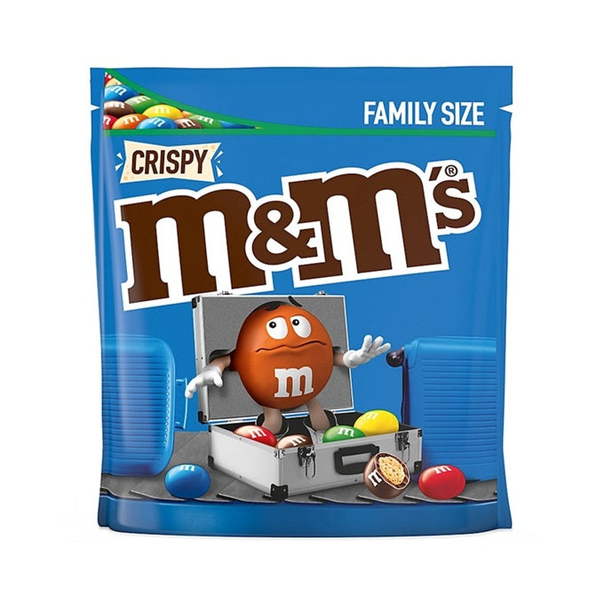 M&M'S Crispy Chocolate Family Size Bag 340gm