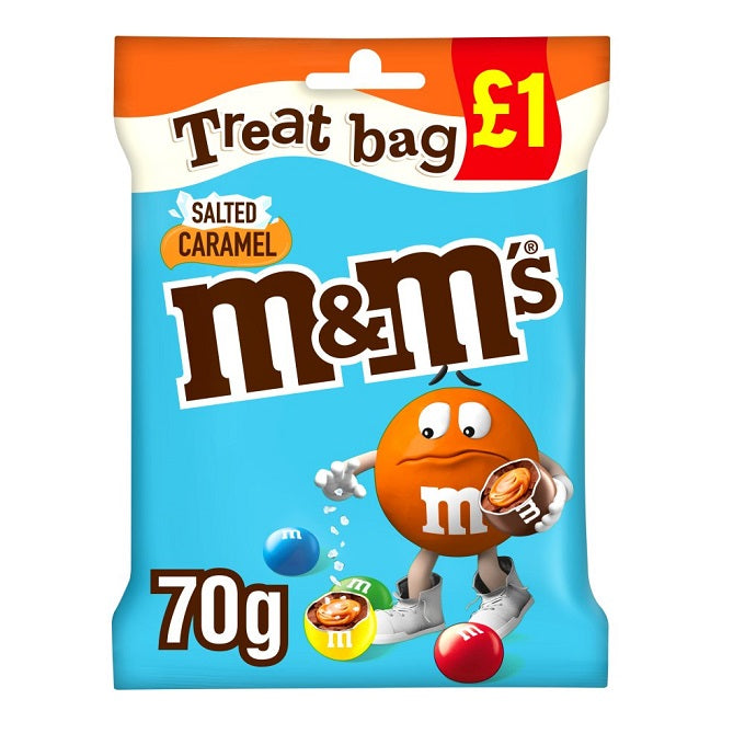 M&M's Salted Caramel Treat Bag 70g