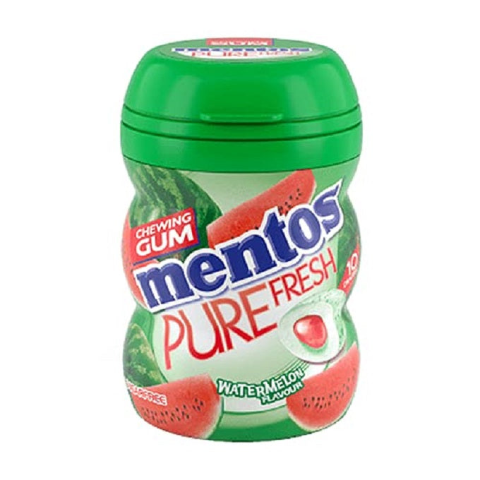 Mentos Pure Fresh Sugar Free Watermelon Flavor Gum (Imported), 20g