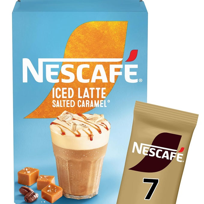 Nescafé Iced Latte Salted Caramel Coffee Premix