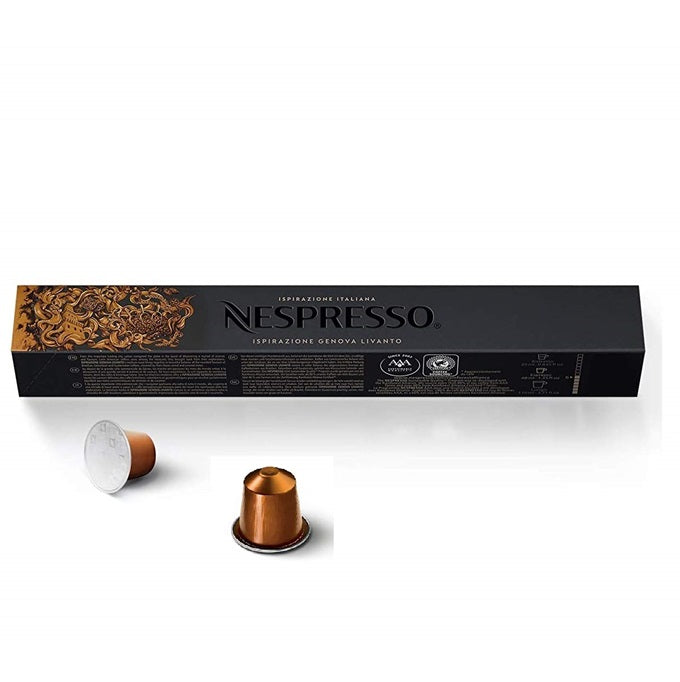 Nespresso Livanto Coffee Capsules - 10 Pods