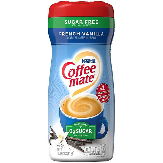 Nestle Sugar Free French Vanilla Coffee Mate Bottle, 289 g