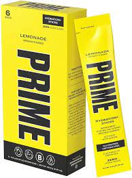Prime Hydration Sticks Drink Lemonade Zero Added Sugar 57.6gm