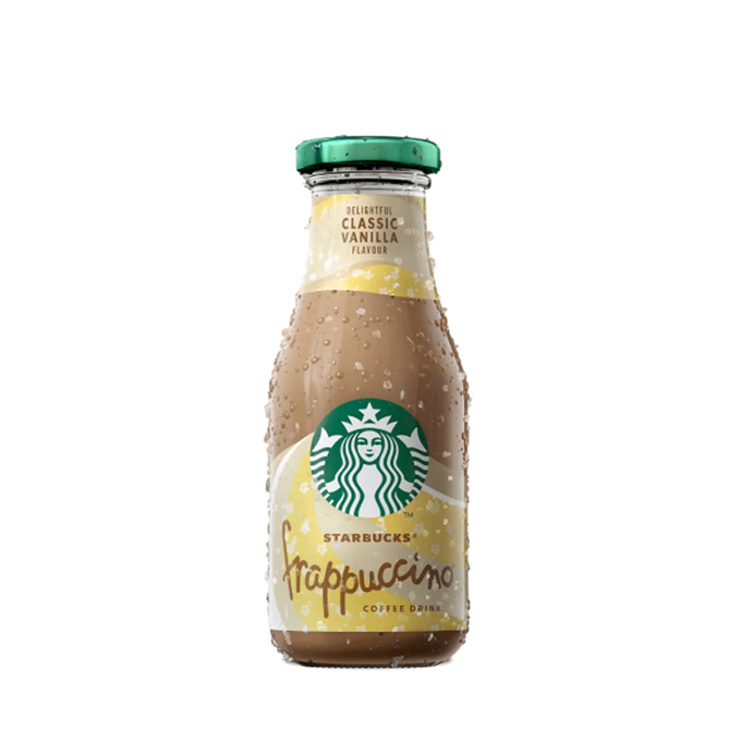Starbucks Frappuccino Classic Vanilla Coffee Drink 250ml