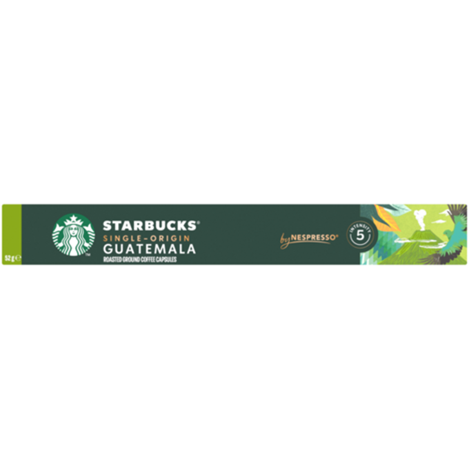 Starbucks Singles Origin Guatemala By Nespresso 10 Capsules