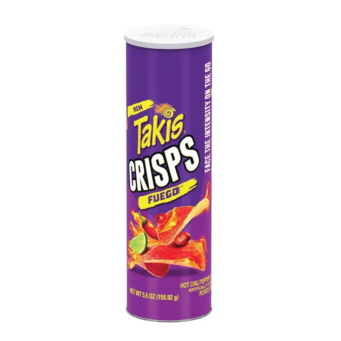 Takis Fuego Crisps Hot Chili Pepper & Lime Potato Crisps 155gm
