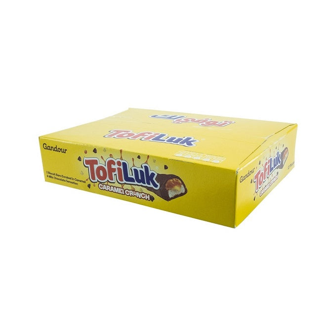 Tofiluk Caramel Crunch Biscuit Bars 33g (12P)