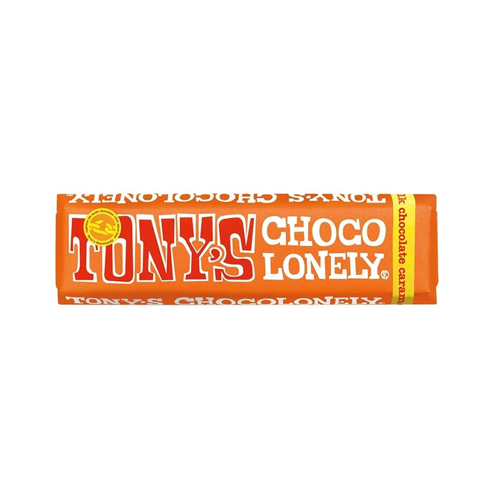 Tony's Chocolonely Milk Caramel Sea Salt Chocolate Bar, 47g