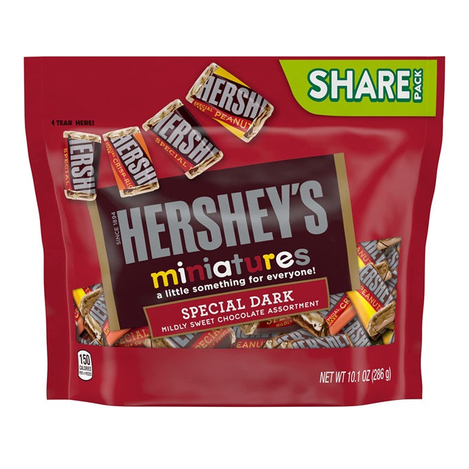 HERSHEY'S SPECIAL DARK Miniatures Dark Chocolate Assortment 286gm