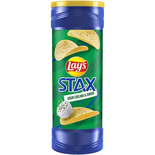 Lay's STAX Sour Cream and Onion 156g