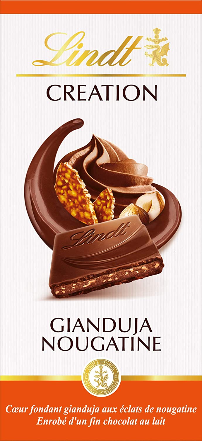Lindt Creation gianduja nougatine 150g