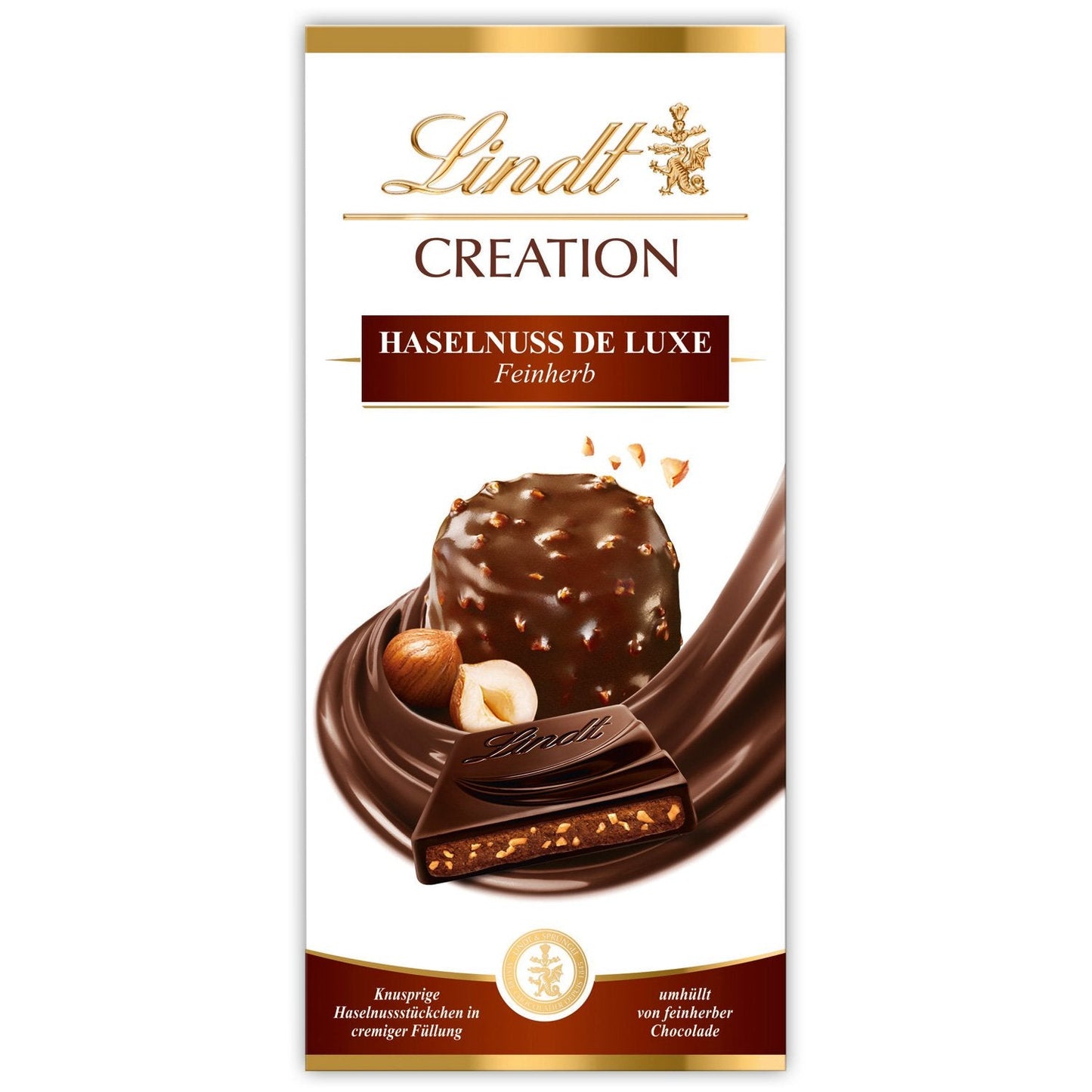 Lindt Creation Haselnuss De Luxe Feinherb 150g
