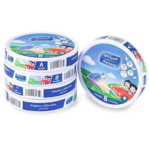 Almarai 8 Portion Triangle Cheese 120gm Pack of 5