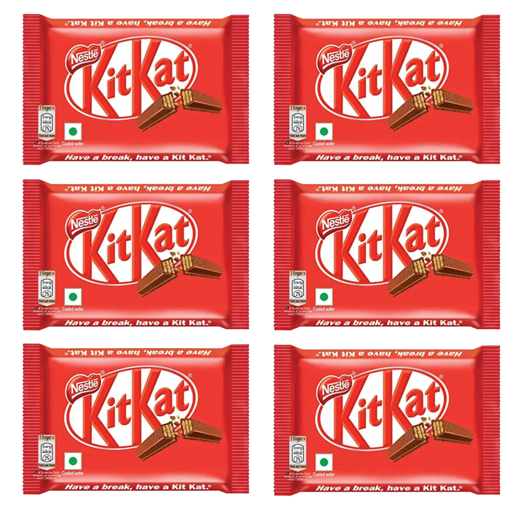 KitKat 4 Finger Milk Chocolate Pack of 6