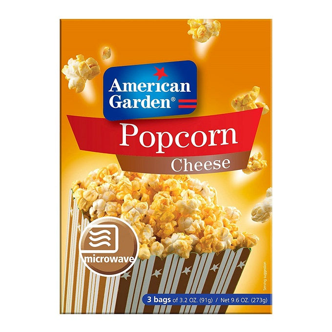 American Garden Popcorn Cheese 273g Imported