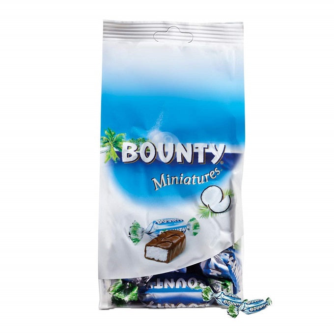 Bounty Miniature Chocolate 220g Imported