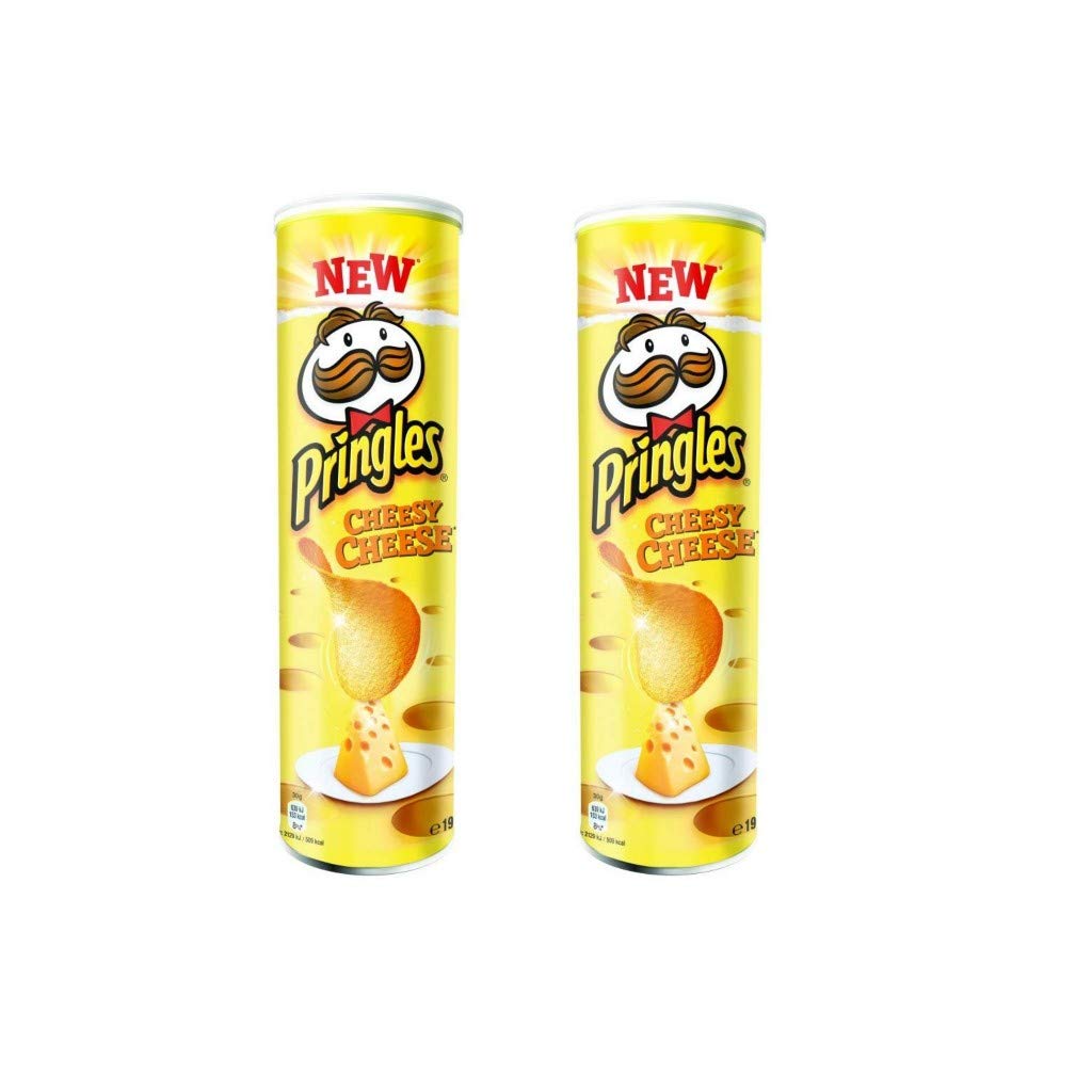 Pringles Cheesy Cheese Chips Pack of 2