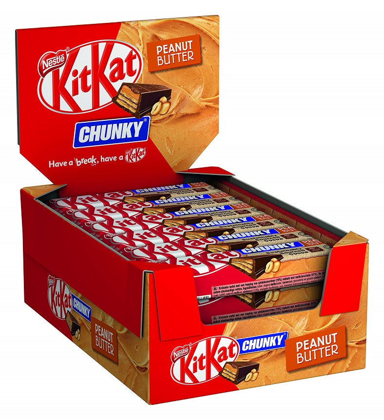 Kitkat Chunky Peanut Butter 42g Pack of 24