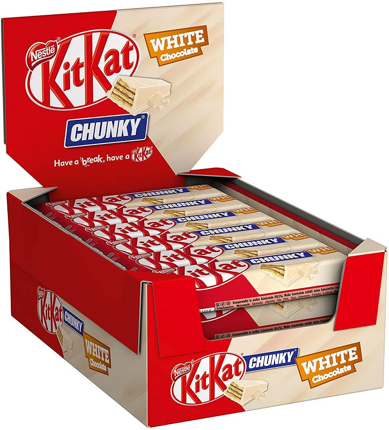KitKat Chunky White Chocolate 40g (Pack of 24)