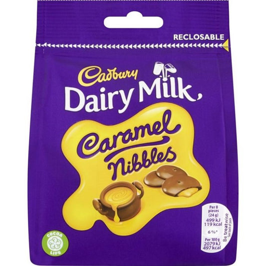Cadbury Dairy Milk Caramel Nibbles 95g