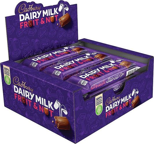 Cadbury Dairy Milk Fruit & Nut Chocolate 35gm*12 Packs