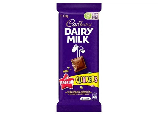 Cadbury Dairy Milk with Pascall Clinkers Chocolate 170gm