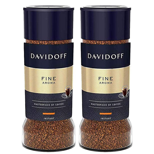 Davidoff Fine Aroma Instant Coffee 100gm (Pack of 2)