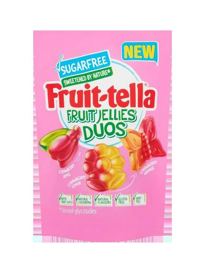 Fruit-tella Sugar Free Fruit Jellies Duos 100g