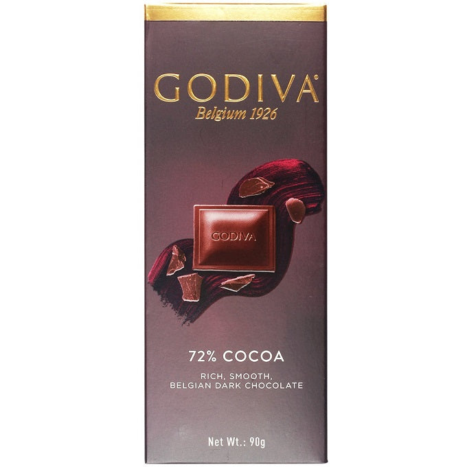 Godiva Belgium 72% Cocoa Dark Chocolates 90gm