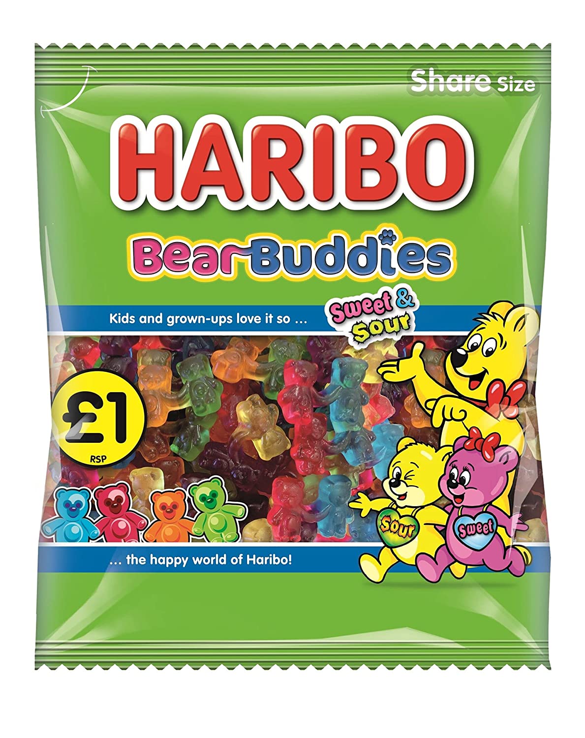 Haribo Bear Buddies Candy 140g
