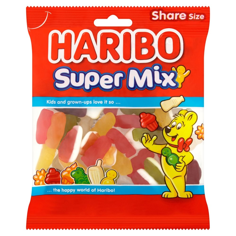 Haribo Supermix Share Size Pouch 140g