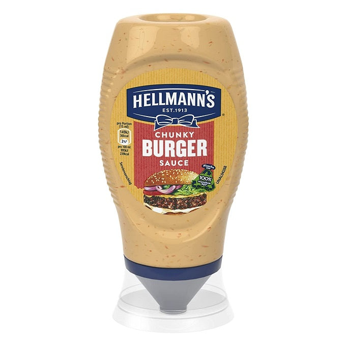 Hellmann's Chunky Burger Sauce 250ml