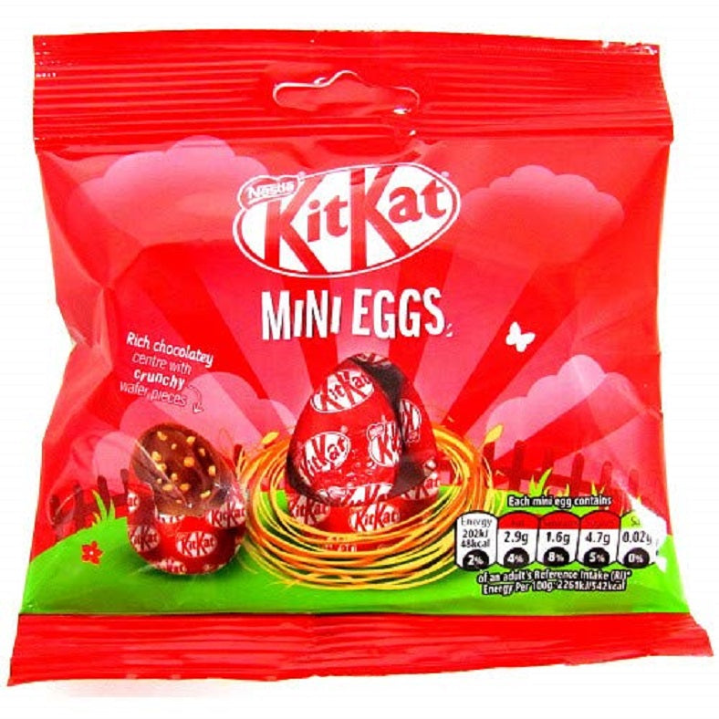 Kitkat Milk Chocolate Filled Mini Eggs 81g