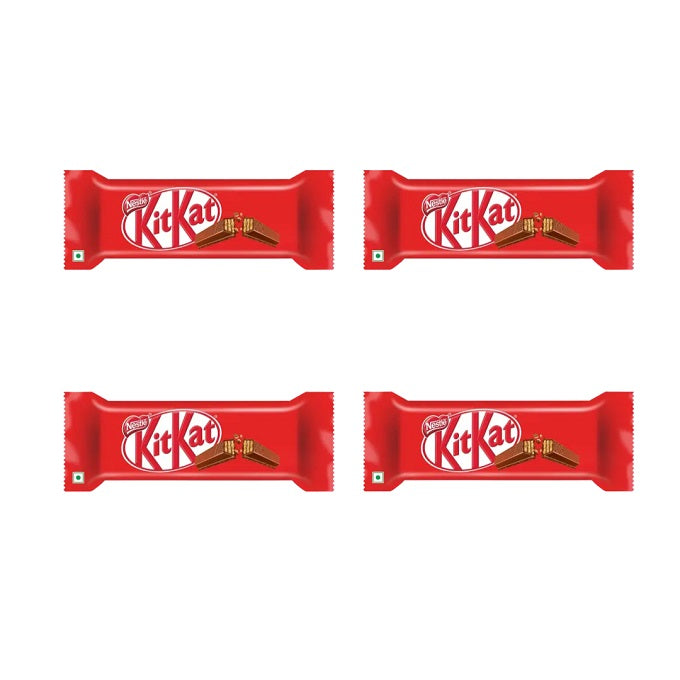 KitKat 2 Finger Milk Chocolate-Pack of 4