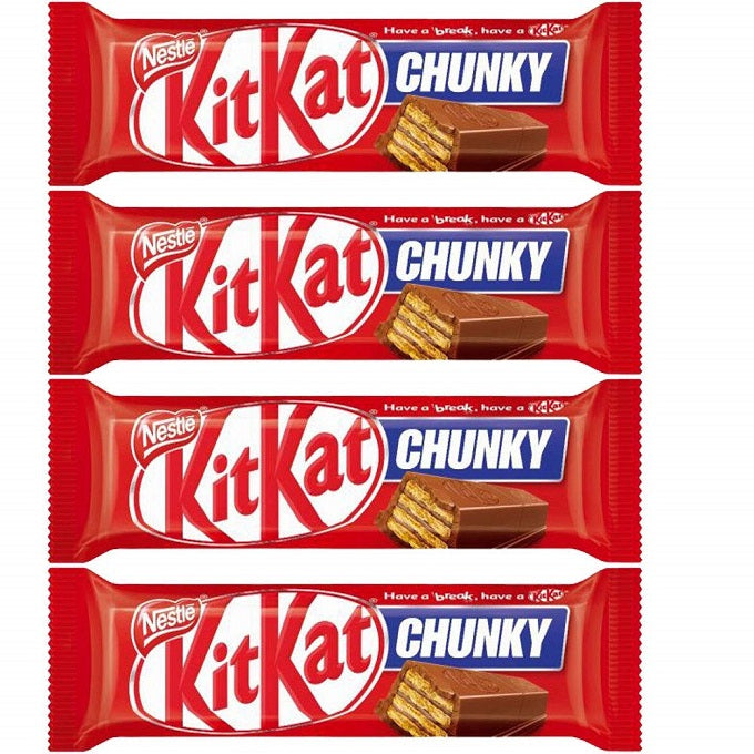 KitKat Chunky Milk Chocolate - Pack of 4