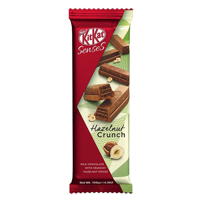 KitKat Senses Hazelnut Crunch Milk Chocolate 120g