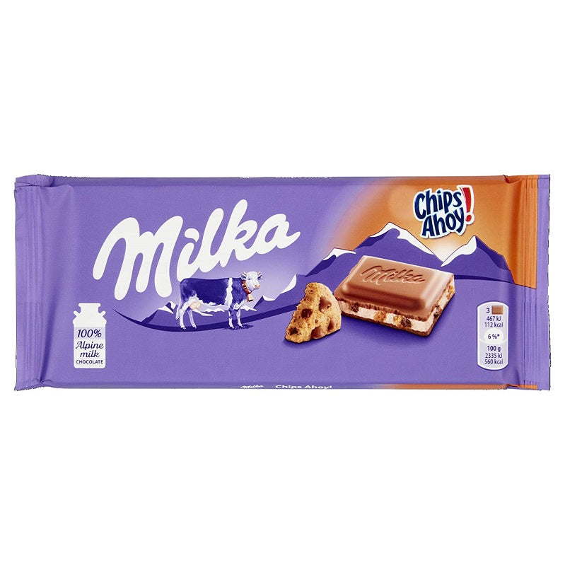Milka Chips Ahoy 100g Imported
