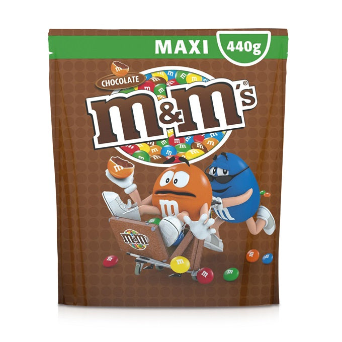 M&M's Maxi Chocolate Pouch 440g