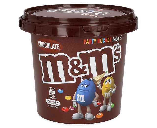 M&M's Milk Chocolate Party Bucket 640g